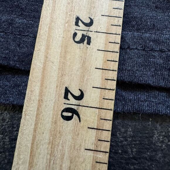 Volcom Grey Short Sleeve T-Shirt Size Medium Cotton Blend Middle Logo Skater - Picture 13 of 14